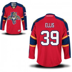 Dan Ellis Florida Panthers Reebok Authentic Home Jersey (Red)