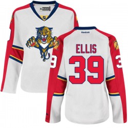Dan Ellis Florida Panthers Reebok Women's Authentic Away Jersey (White)