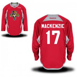 Derek Mackenzie Florida Panthers Reebok Authentic Practice Team Jersey (Red)