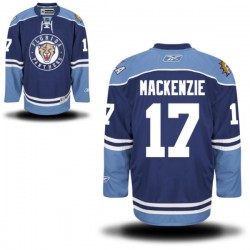 Derek Mackenzie Florida Panthers Reebok Authentic Alternate Jersey (Navy Blue)