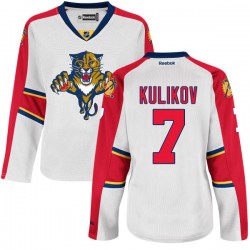 Dmitry Kulikov Florida Panthers Reebok Women's Authentic Away Jersey (White)