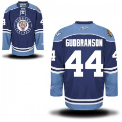Erik Gudbranson Florida Panthers Reebok Authentic Alternate Jersey (Navy Blue)