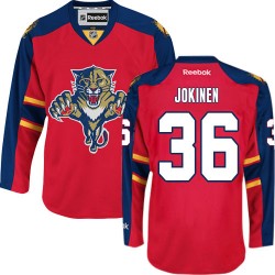 Jussi Jokinen Florida Panthers Reebok Authentic Home Jersey (Red)