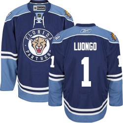 Roberto Luongo Florida Panthers Reebok Authentic Third Jersey (Navy Blue)