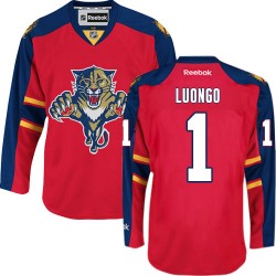 Roberto Luongo Florida Panthers Reebok Premier Home Jersey (Red)