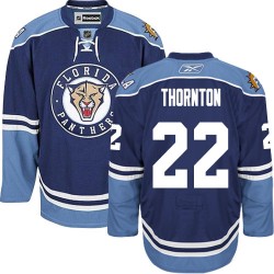 Shawn Thornton Florida Panthers Reebok Authentic Third Jersey (Navy Blue)