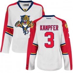 Steven Kampfer Florida Panthers Reebok Women's Premier Away Jersey (White)