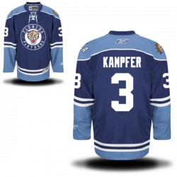 Steven Kampfer Florida Panthers Reebok Authentic Alternate Jersey (Navy Blue)