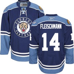 Tomas Fleischmann Florida Panthers Reebok Authentic Third Jersey (Navy Blue)