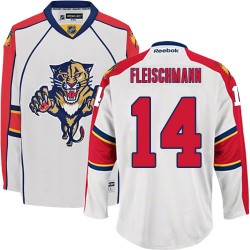 Tomas Fleischmann Florida Panthers Reebok Authentic Away Jersey (White)