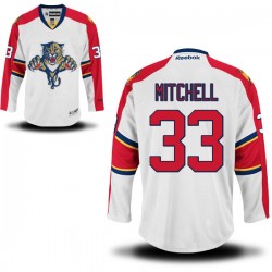 Willie Mitchell Florida Panthers Reebok Authentic Away Jersey (White)