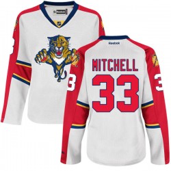 Willie Mitchell Florida Panthers Reebok Women's Authentic Away Jersey (White)
