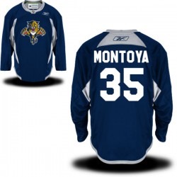Al Montoya Florida Panthers Reebok Authentic Practice Alternate Jersey (Royal Blue)