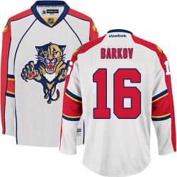 Aleksander Barkov Florida Panthers Reebok Authentic Away Jersey (White)