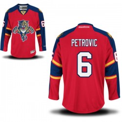 Alex Petrovic Florida Panthers Reebok Authentic Home Jersey (Red)