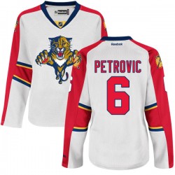 Alex Petrovic Florida Panthers Reebok Women's Authentic Away Jersey (White)
