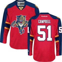 Brian Campbell Florida Panthers Reebok Authentic Home Jersey (Red)