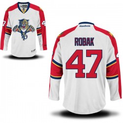 Colby Robak Florida Panthers Reebok Premier Away Jersey (White)