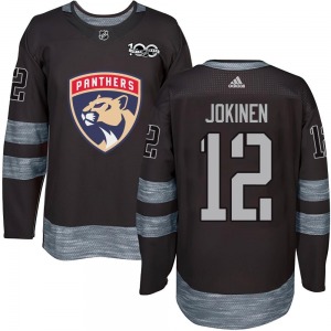 Olli Jokinen Florida Panthers Youth Authentic 1917-2017 100th Anniversary Jersey (Black)