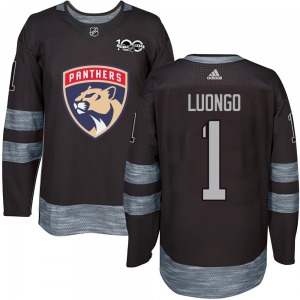 Roberto Luongo Florida Panthers Youth Authentic 1917-2017 100th Anniversary Jersey (Black)