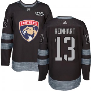 Sam Reinhart Florida Panthers Youth Authentic 1917-2017 100th Anniversary Jersey (Black)