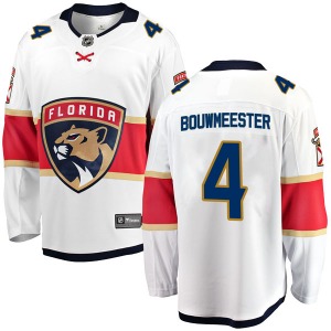 Jay Bouwmeester Florida Panthers Fanatics Branded Breakaway Away Jersey (White)