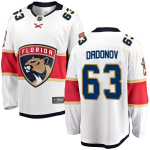 Evgenii Dadonov Florida Panthers Fanatics Branded Breakaway Away Jersey (White)