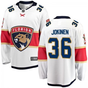 Jussi Jokinen Florida Panthers Fanatics Branded Breakaway Away Jersey (White)