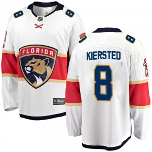 Matt Kiersted Florida Panthers Fanatics Branded Breakaway Away Jersey (White)