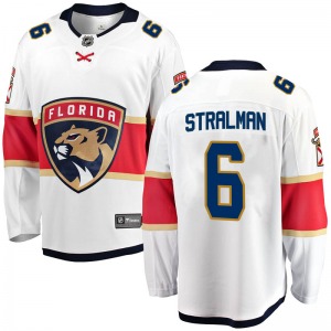 Anton Stralman Florida Panthers Fanatics Branded Breakaway Away Jersey (White)