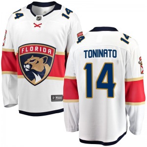 Dominic Toninato Florida Panthers Fanatics Branded Breakaway Away Jersey (White)