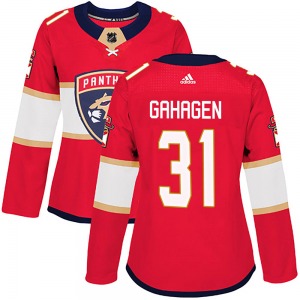 Christopher Gibson Florida Panthers Adidas Women's Authentic Home Jersey (Red)