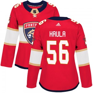 Erik Haula Florida Panthers Adidas Women's Authentic ized Home Jersey (Red)