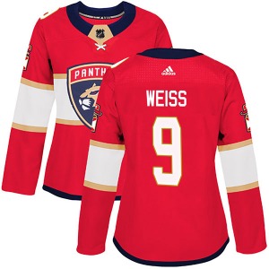 Stephen Weiss Florida Panthers Adidas Women's Authentic Home Jersey (Red)