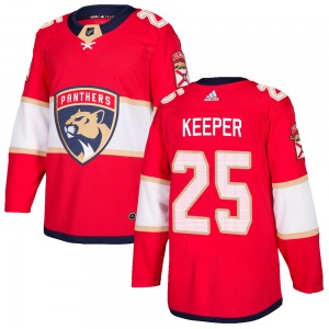 Brady Keeper Florida Panthers Adidas Authentic Home Jersey (Red)