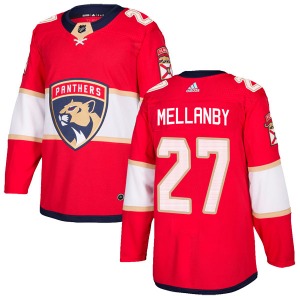Scott Mellanby Florida Panthers Adidas Authentic Home Jersey (Red)