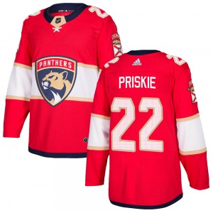 Chase Priskie Florida Panthers Adidas Authentic Home Jersey (Red)