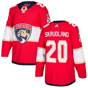 Brian Skrudland Florida Panthers Adidas Authentic Home Jersey (Red)
