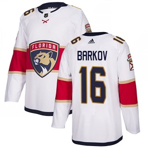 Aleksander Barkov Florida Panthers Adidas Authentic Away Jersey (White)