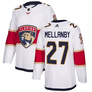 Scott Mellanby Florida Panthers Adidas Authentic Away Jersey (White)