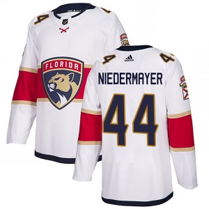 Rob Niedermayer Florida Panthers Adidas Authentic Away Jersey (White)
