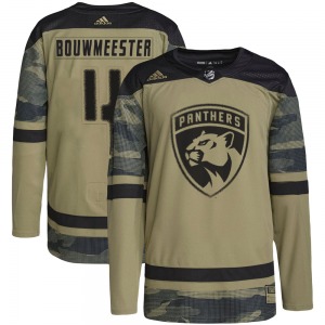 Jay Bouwmeester Florida Panthers Adidas Authentic Military Appreciation Practice Jersey (Camo)