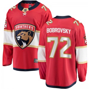 Sergei Bobrovsky Florida Panthers Fanatics Branded Breakaway Home Jersey (Red)