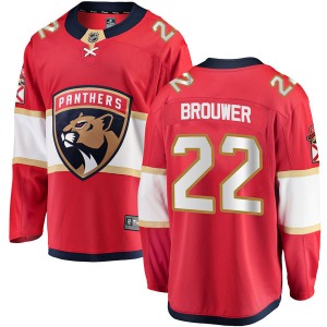 Troy Brouwer Florida Panthers Fanatics Branded Breakaway Home Jersey (Red)