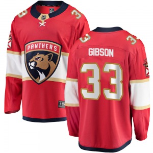 Christopher Gibson Florida Panthers Fanatics Branded Breakaway Home Jersey (Red)
