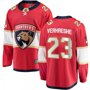 Carter Verhaeghe Florida Panthers Fanatics Branded Breakaway Home Jersey (Red)