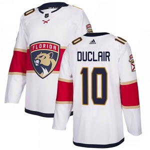 Anthony Duclair Florida Panthers Adidas Youth Authentic Away Jersey (White)