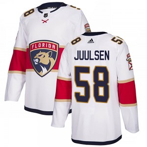 Noah Juulsen Florida Panthers Adidas Youth Authentic Away Jersey (White)