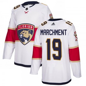 Mason Marchment Florida Panthers Adidas Youth Authentic Away Jersey (White)