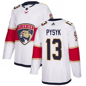 Mark Pysyk Florida Panthers Adidas Youth Authentic Away Jersey (White)